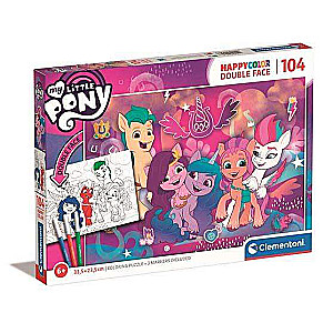 Puzzle 104 CLEMENTONI DOUBLE FACE My Little