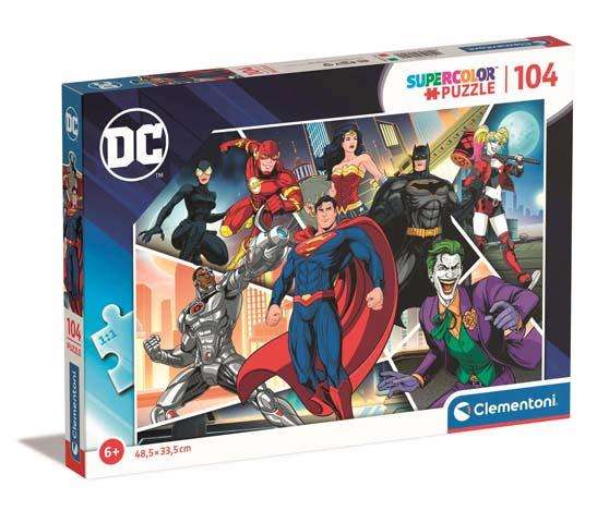 Puzzle 104 CLEMENTONI DC COMICS
