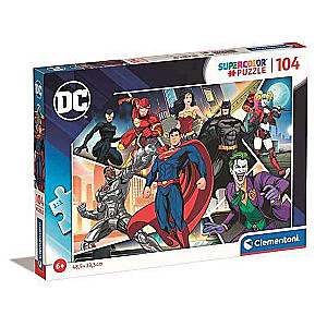 Puzzle 104 CLEMENTONI DC COMICS