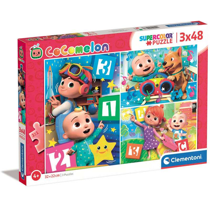 Puzzle 3X48 CLEMENTONI COCOMELON