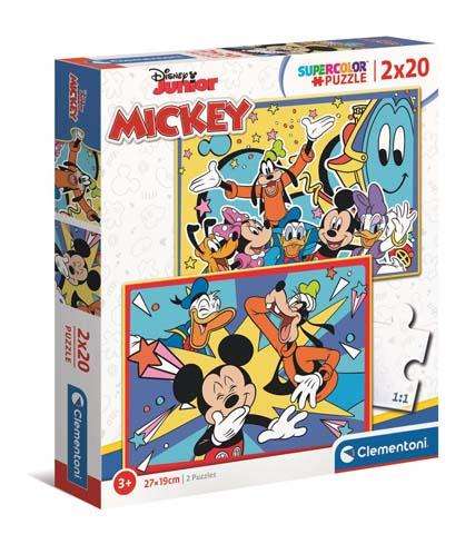 Puzzle 2X20 CLEMENTONI MICKEY