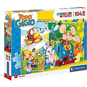 Puzzle 104 CLEMENTONI MAXI TOPO GIGIO