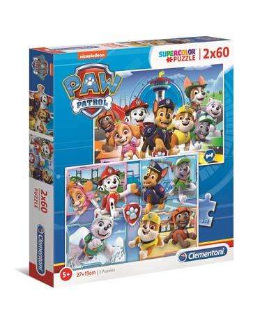 Puzzle 2X60 CLEMENTONI PAW PATROL