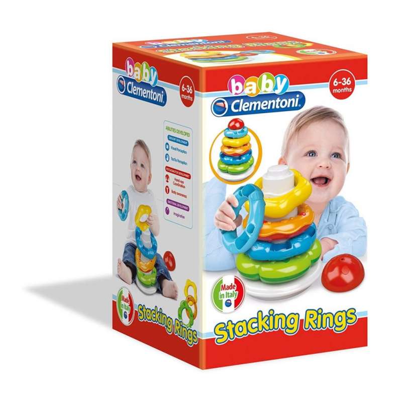 CLEMENTONI Toy Ring Pyramids