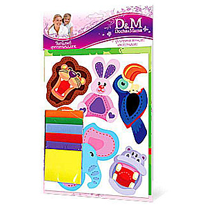 Fun Photo Collage Decorative Figures Set