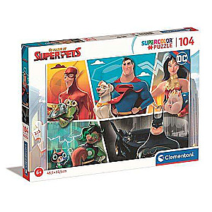Puzzle 104 CLEMENTONI DC SUPERPETS
