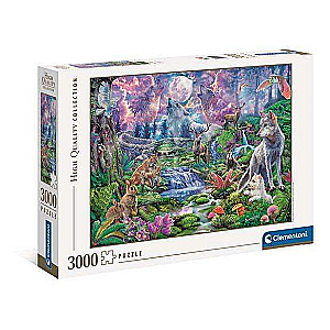 Puzzle 3000 CLEMENTONI MOONLIT WILD