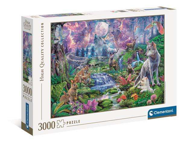 Puzzle 3000 CLEMENTONI MOONLIT WILD