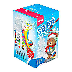 New Year Bear Coloring Toy