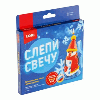 Mold a Snowman Candle