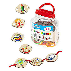 Developmental Lacing Set My First Items 32 pcs