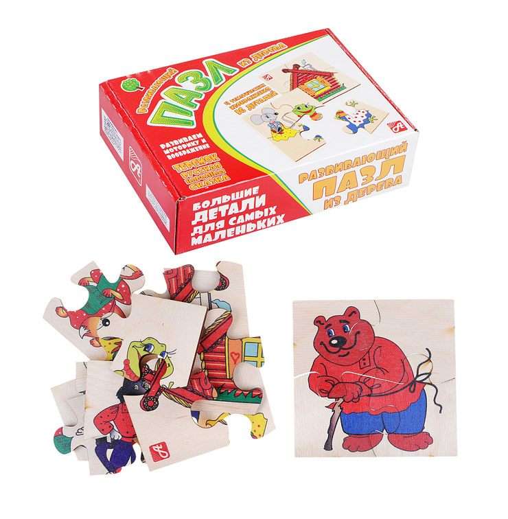 Wooden Puzzle - Teremok