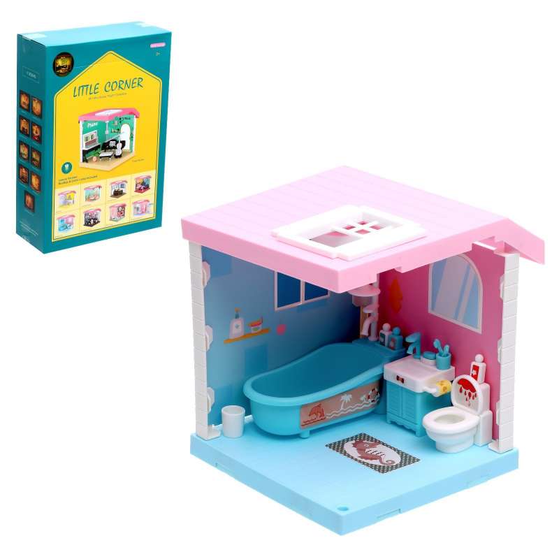 Toy Doll Furniture with Light, with Accessories