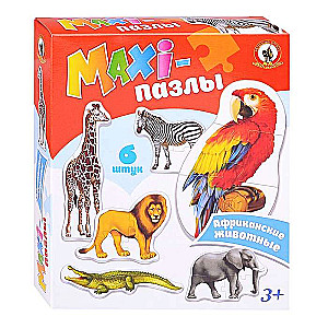 MAXI Puzzles African Animals