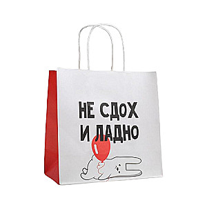 Gift bag I ладно, 22 x 22 x 11 cm