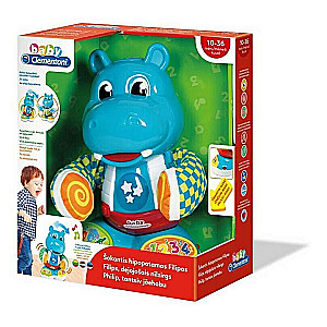 Interactive Toy CLEMENTONI Dancing Hippopotamus Filips LT+LV+EE
