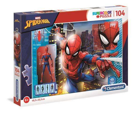 Puzzle 104 CLEMENTONI 3 SPIDER-MAN