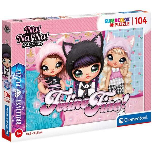 Puzzle 104 CLEMENTONI BRILLIANT NANANA