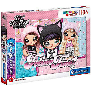 Puzzle 104 CLEMENTONI BRILLIANT NANANA
