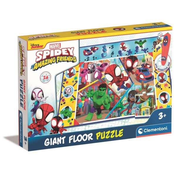 CLEMENTONI Marvel Spidey&Friends Giant Puzzle