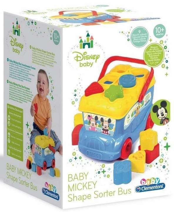 Constructor/sorter CLEMENTONI BUS-Disney Baby