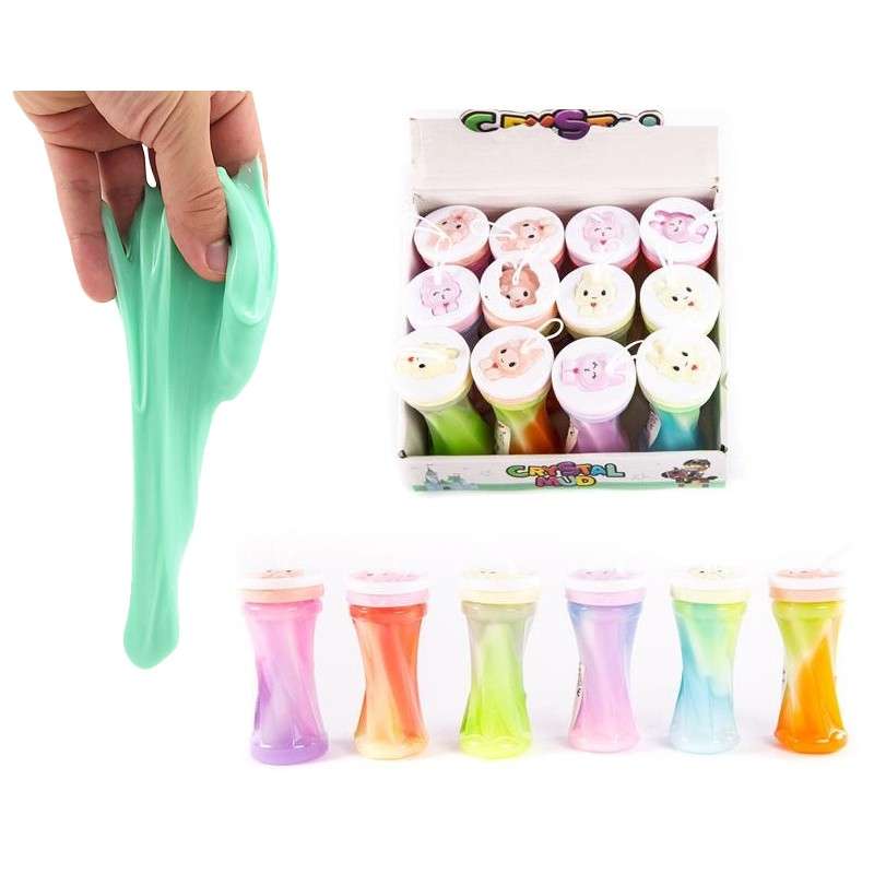 Jelly mass SLIME Bunny on a rope, 12cm