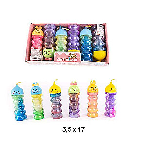 SLIME Jelly Mass Rabbit/Worm on a Rope, 17cm