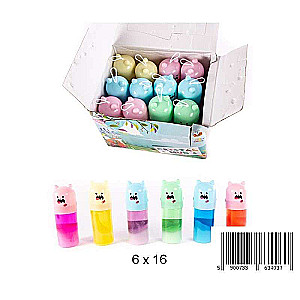 Jelly mass SLIME Bear on a rope, mix 16cm