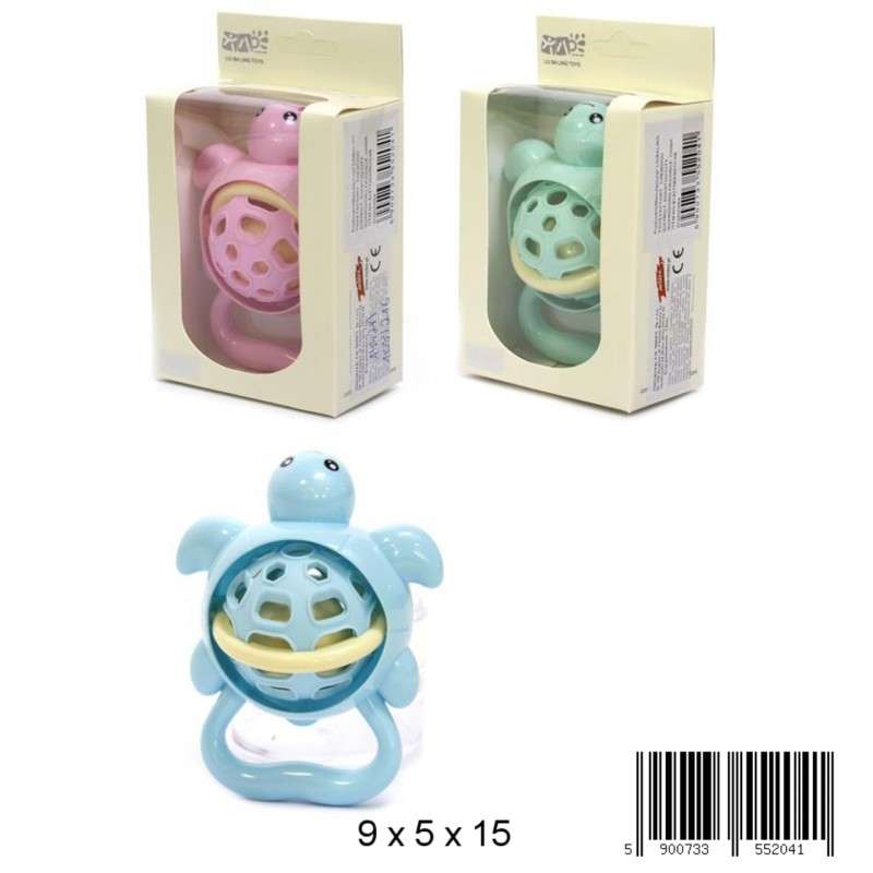 Liu Ba Ling Rattle Turtle 9*5*15cm mix