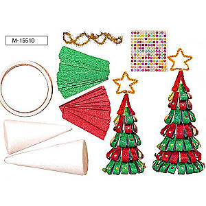 Creative Set CHRISTMAS TREE from Ribbons