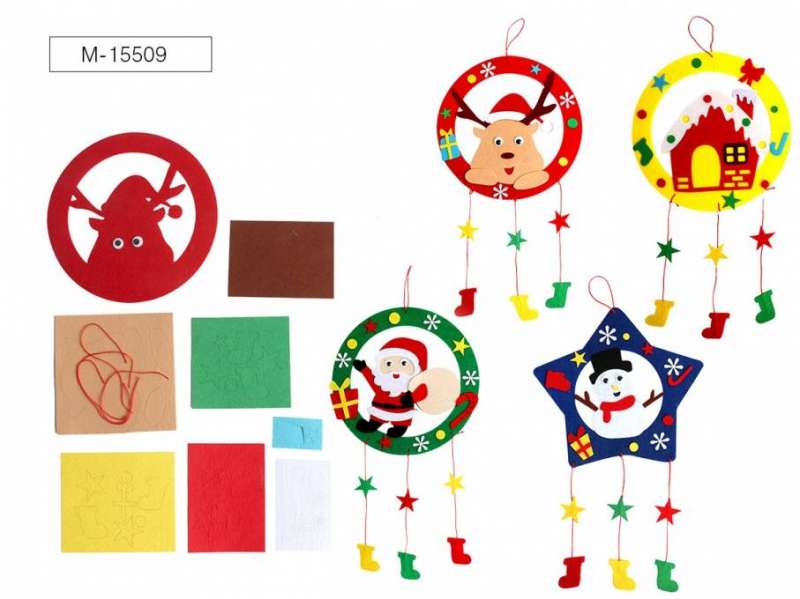 Textile Creativity Set Christmas Garland