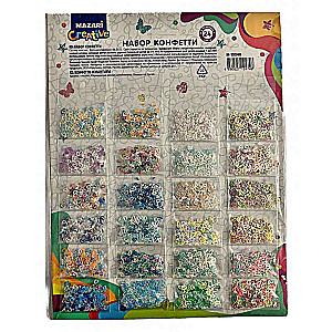 Confetti Set, 24 Colors
