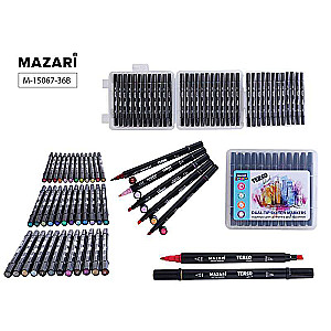 Double-sided TERSO BLACK Sketch Markers Set, 36 Colors