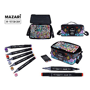 FANTASIA Double-Sided Sketch Marker Set, 204 Colors