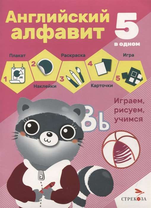 5 in one. English alphabet