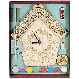 Pendulum Clock for Painting Izbushka