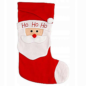 Christmas Stocking Santa Claus HO-HO-HO