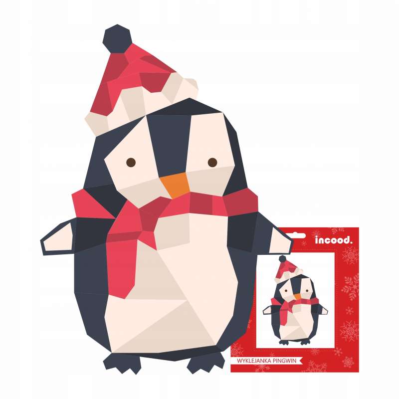 Christmas Creativity Set Collage Penguin