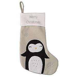 Christmas Stocking Penguin Merry Christmas