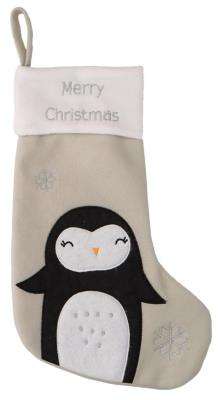 Christmas Stocking Penguin Merry Christmas