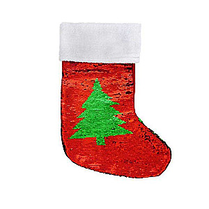 Christmas Stocking Christmas Tree, Red