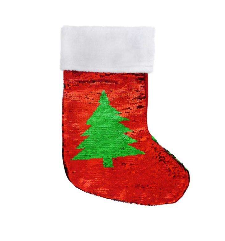 Christmas Stocking Christmas Tree, Red