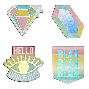 Magnetic Bookmark BLAH,BLAH,BLAH 4 pcs.