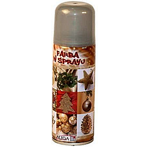 Aerosol for decoration 250ml Christmas Brilliant Spray silver