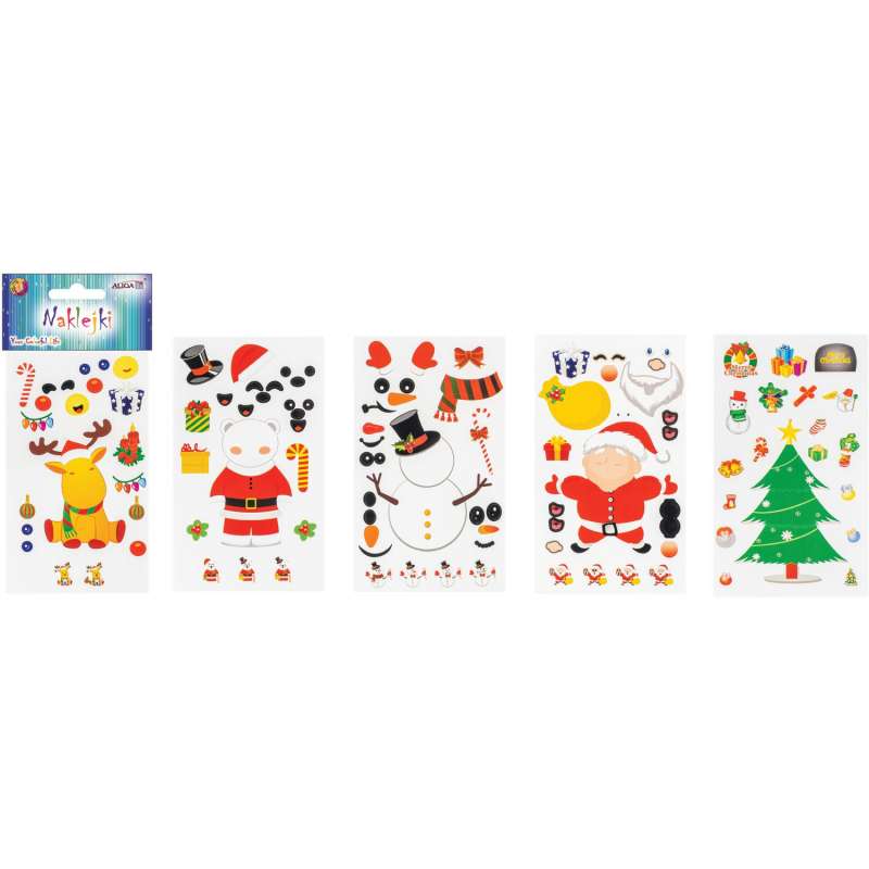 New Year decor sticker, Creative DIY set ll x 18cm