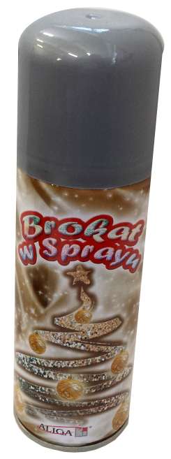 Aerosol for decoration 250ml Christmas Brilliant Spray silver