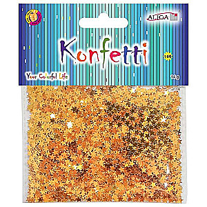 Confetti Decor 14g Foil Star GOLD