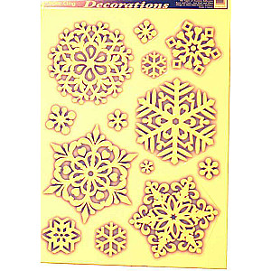 New Year Decor - Snowflake Window Sticker