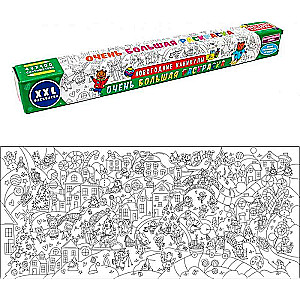 Very Large Coloring Book. New Year's Holidays
