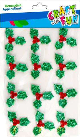 New Year decor-sticker Berries 12 pcs.